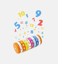 Numbers cylindrical toy